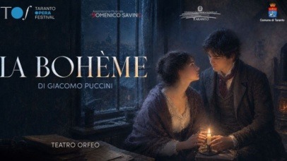 La Bohème a Taranto: con il SuperBonus Cultura il 25% di sconto sull’abbonamento 2026/27